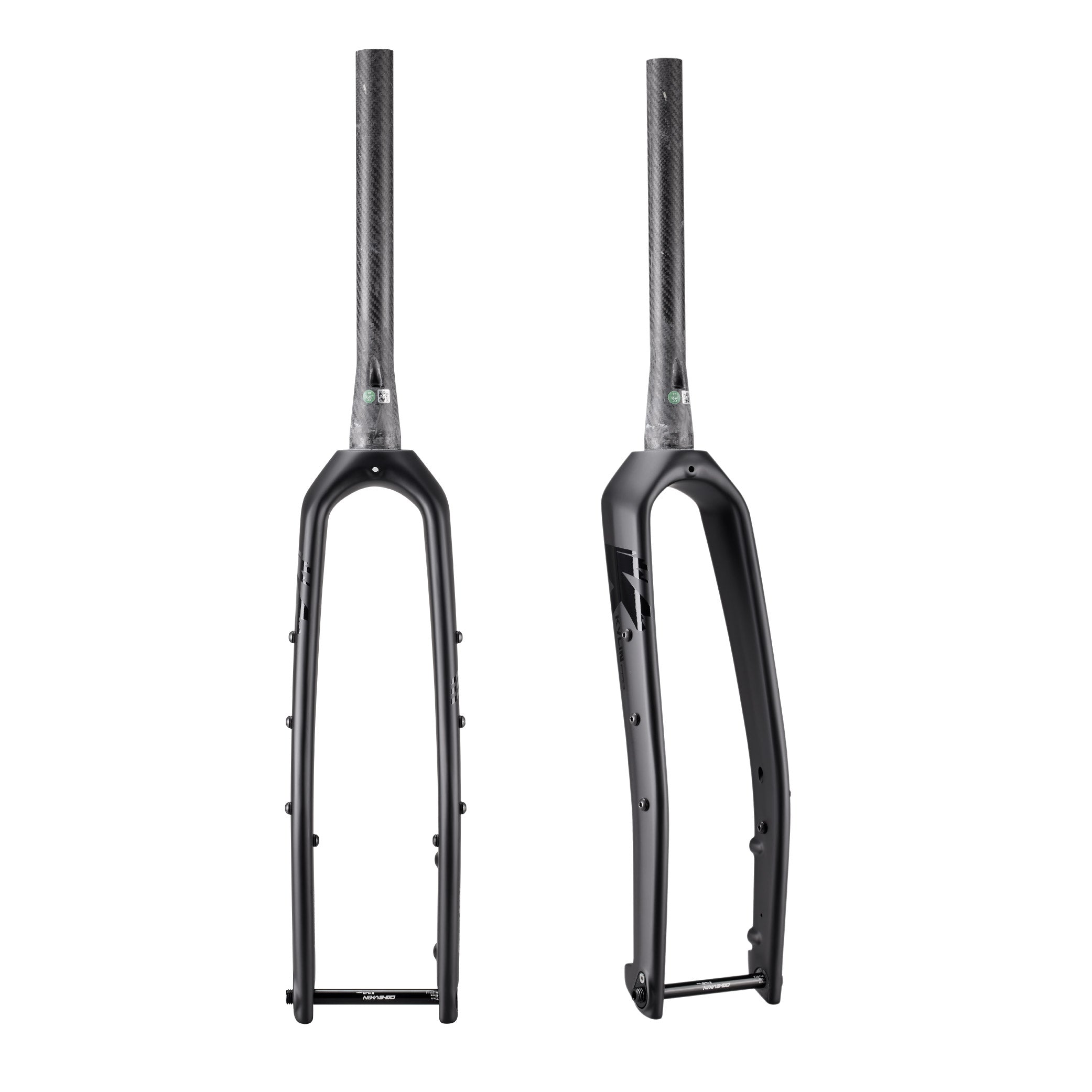 carbon fork gravel bike FK-KYLINPRO Gravel Fork Carbon Fiber Tapered Gravel Bicycle Front Fork