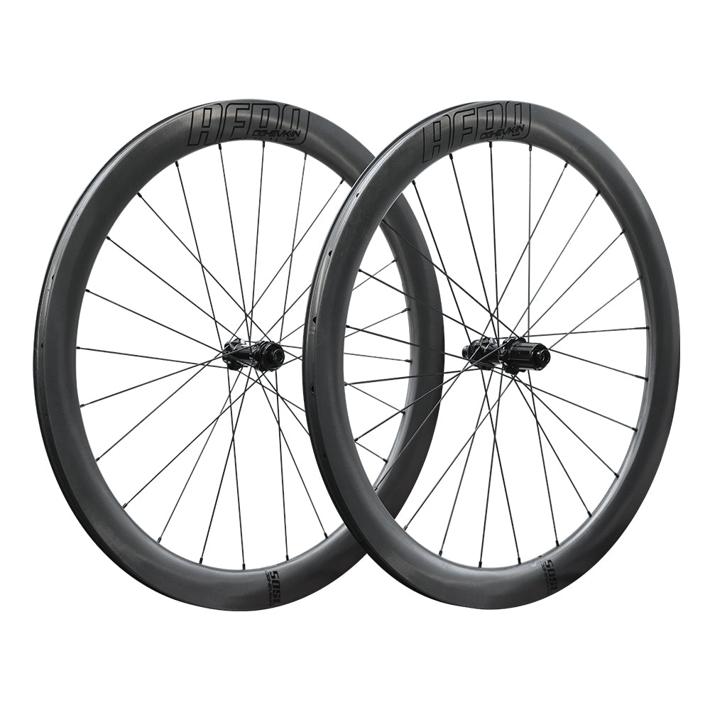 OG-EVKIN RW-50SL25 Carbon Road Wheelset Disc/Rim Brake