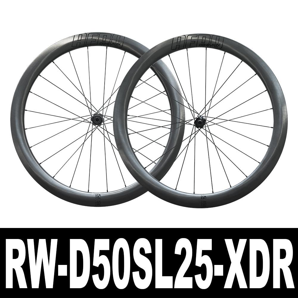 OG-EVKIN RW-50SL25 Carbon Road Wheelset Disc/Rim Brake