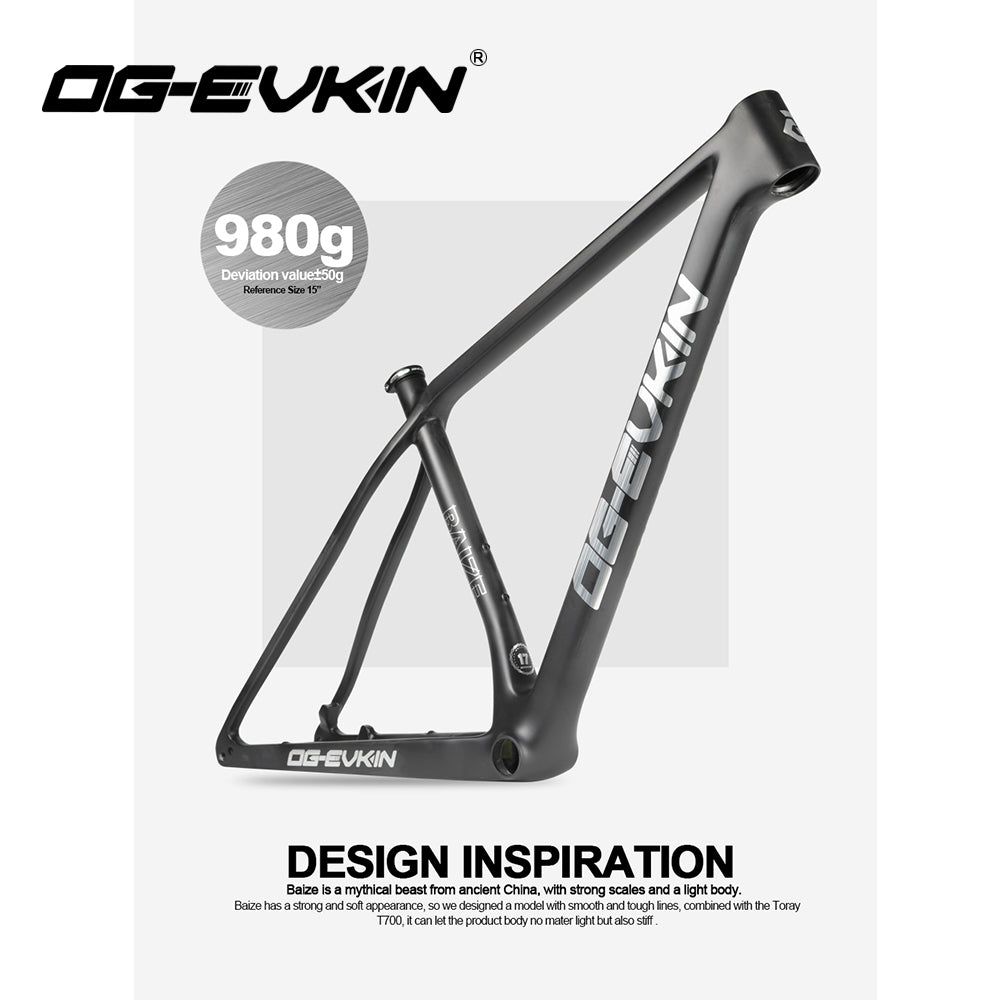 OG EVKIN BAIZE MTB Carbon Mountain Bike Frame