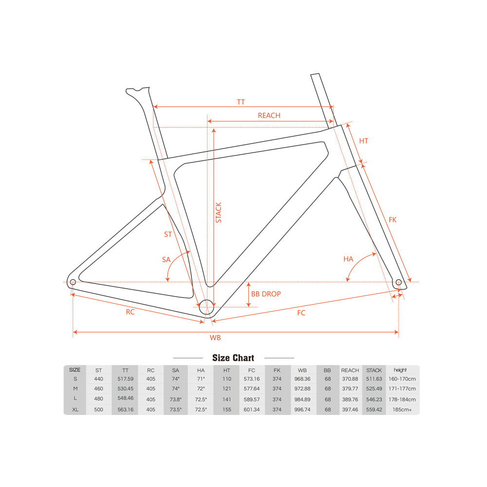 LOONG Road Frame Disc Brake