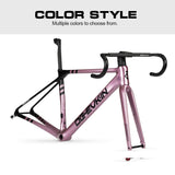 QONQI Road Carbon Fibre Frame Rim/Disc Brake