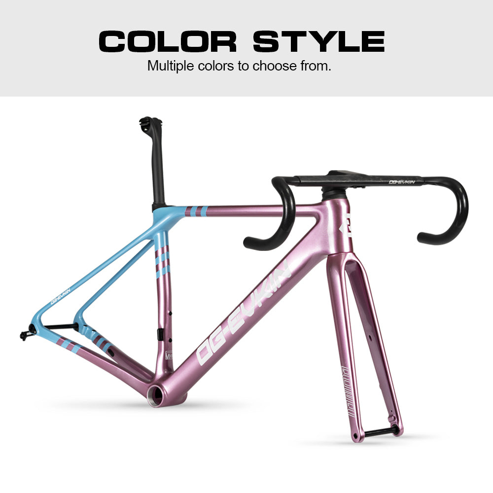 QONQI Road Carbon Fibre Frame Rim/Disc Brake - Main Image