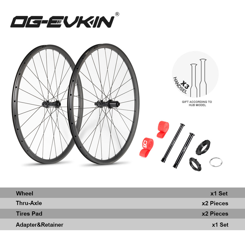 OG-EVKIN Carbon 29er Mountain Wheelset MW002-29MS30