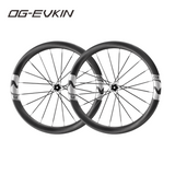 OG-EVKIN EVO50 Carbon Road Wheelset Disc Brake