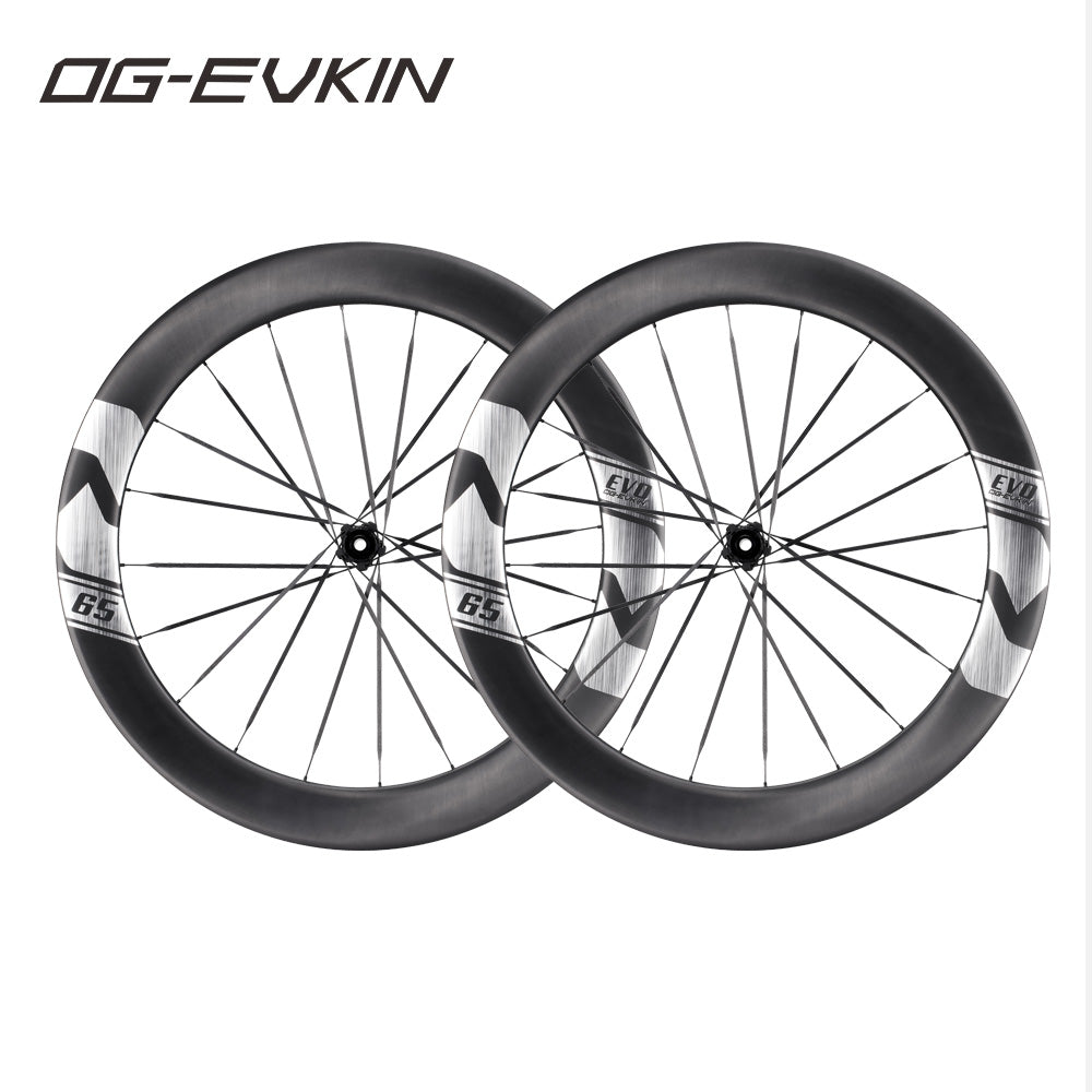 OG-EVKIN RW-65EVO Carbon Road Wheelset Disc Brake