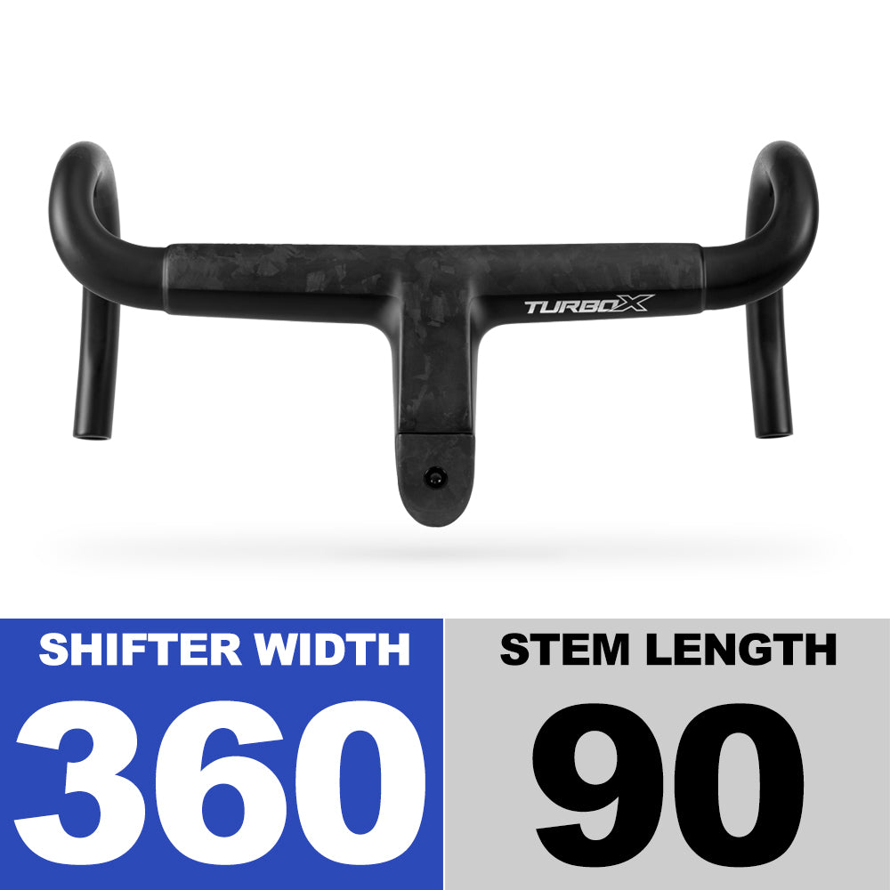 og evkin カーボンハンドル エアロ 360mm TURBO AIR AERO Road Bike