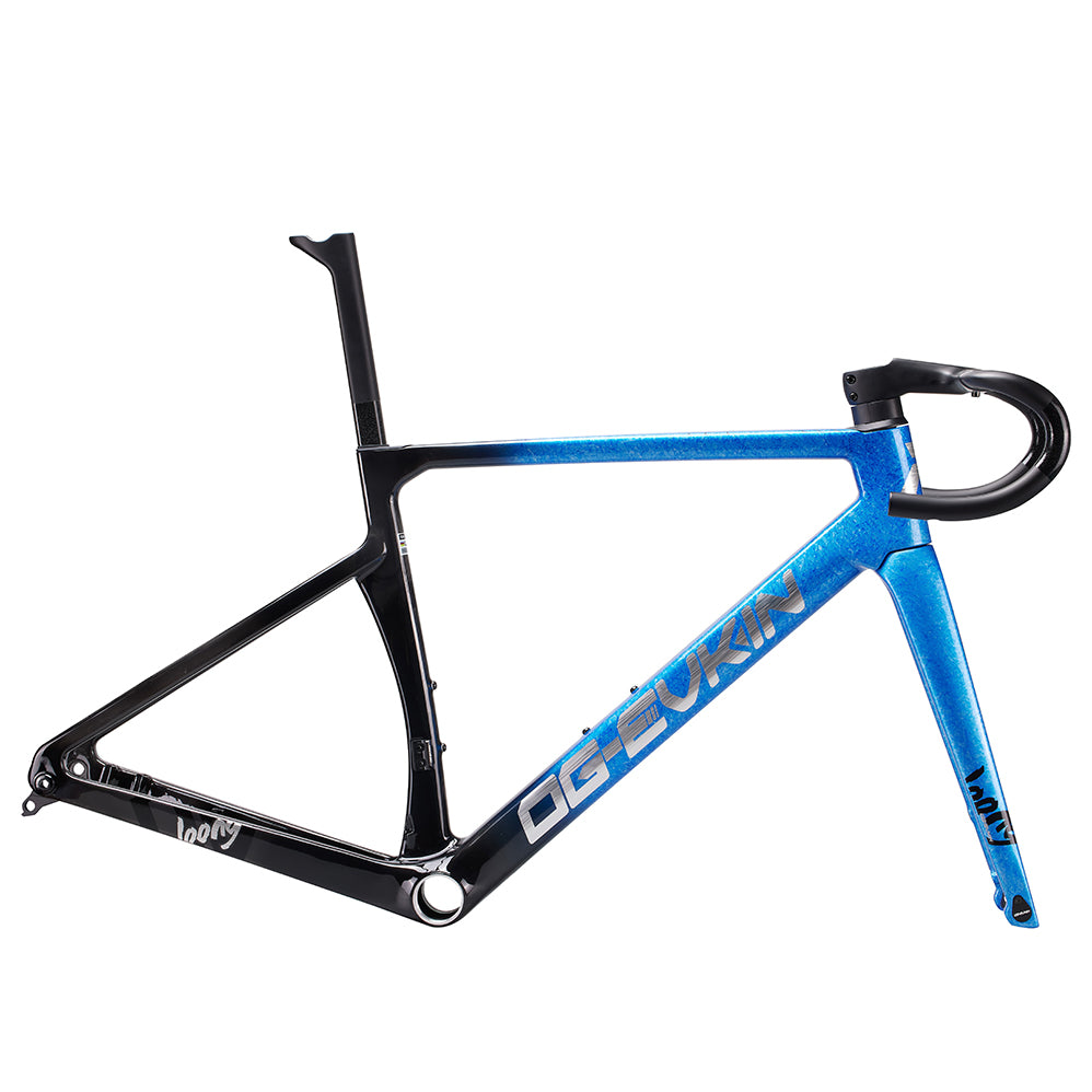 OG-EVKIN LOONG Carbon Road Frame Disc Brake T47 32C 12x100/12x142