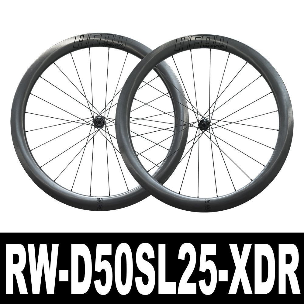 Disc Rim Rd OG-EVKIN RW-50SL25 Carbon Road Wheelset Disc/Rim Brake