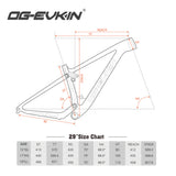 CF-080 MTB Carbon Mountain Bike Frame