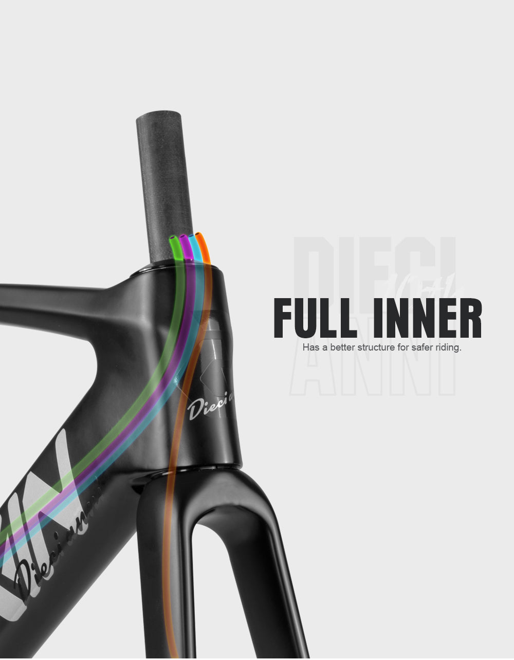 Linnet CF-026 Disc Carbon Road Bike Frame