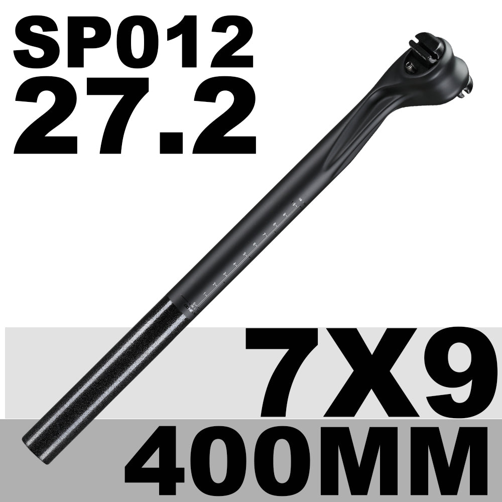 Bmx Bike Seat EVOSID Carbon Fiber Bike Seatpost MTB Seat